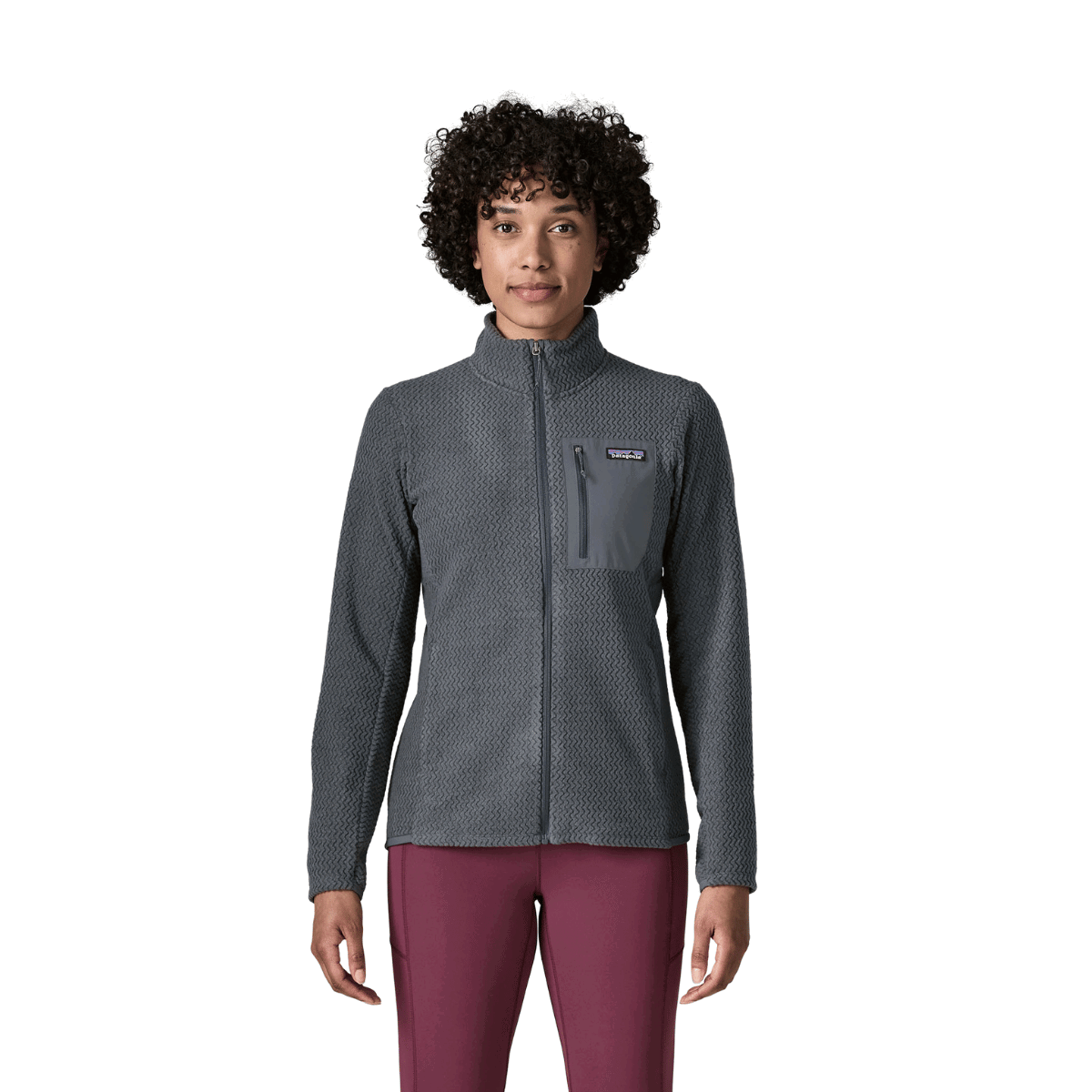 Patagonia R1 Air fleece, dame (Smolder Blue)