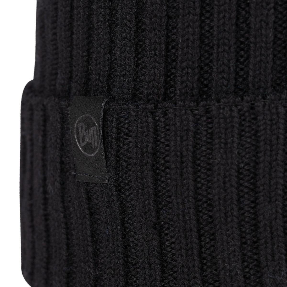 Buff Norval Knitted Beanie hue (Black)