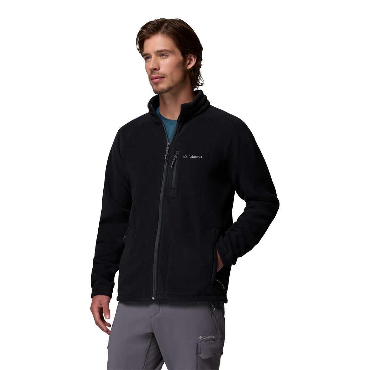 Columbia Fast Trek II fleece, herre (Black)