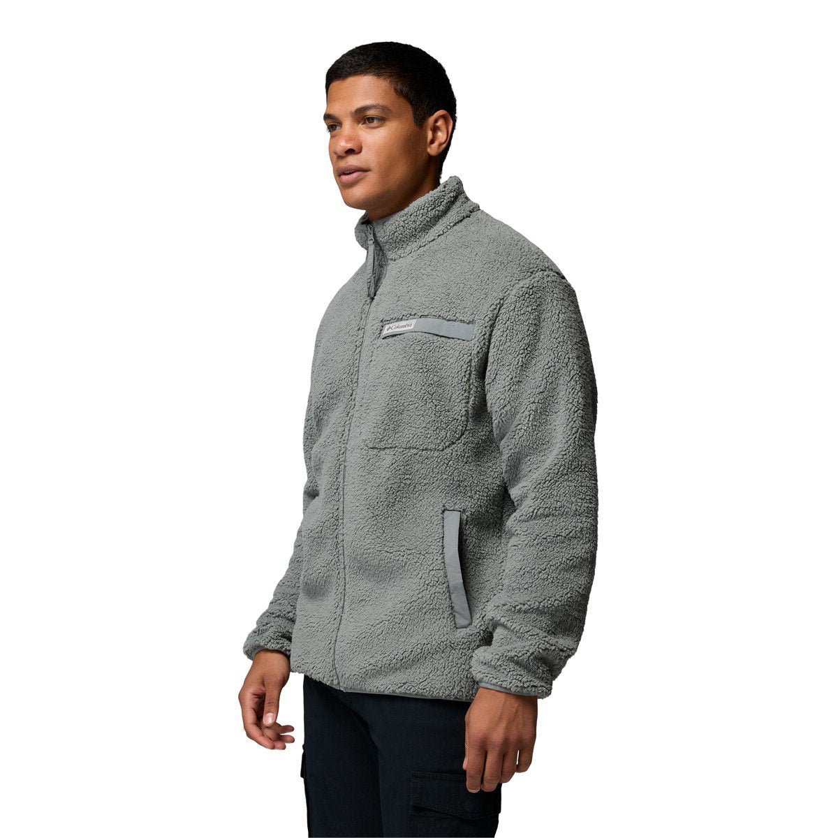 Columbia Rugged Ridge High Pile FZ fleece, herre (Sedona Sage)