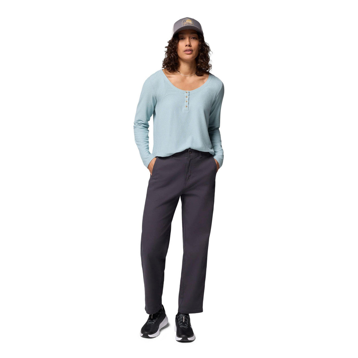 Columbia Roc Straight Leg hverdagsbukser, dame (Shark)