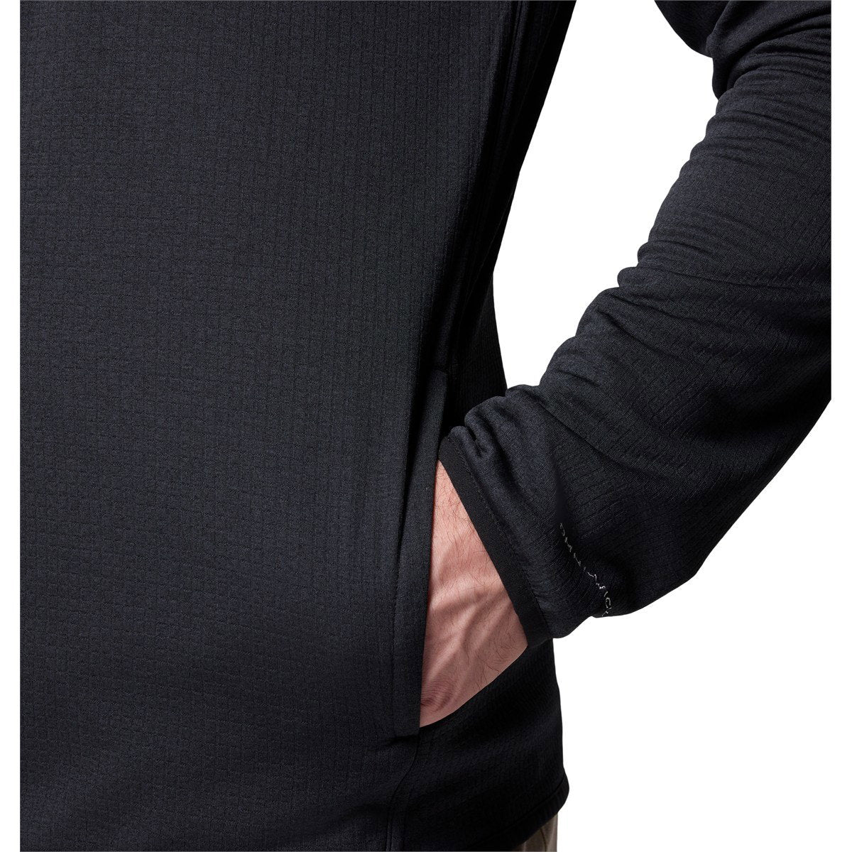 Columbia Essential Hike Grid fleece, herre (Black)