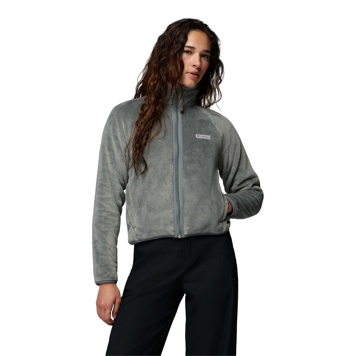 Columbia Canyon Camp Sherpa fleece, dame (Sedona Sage)