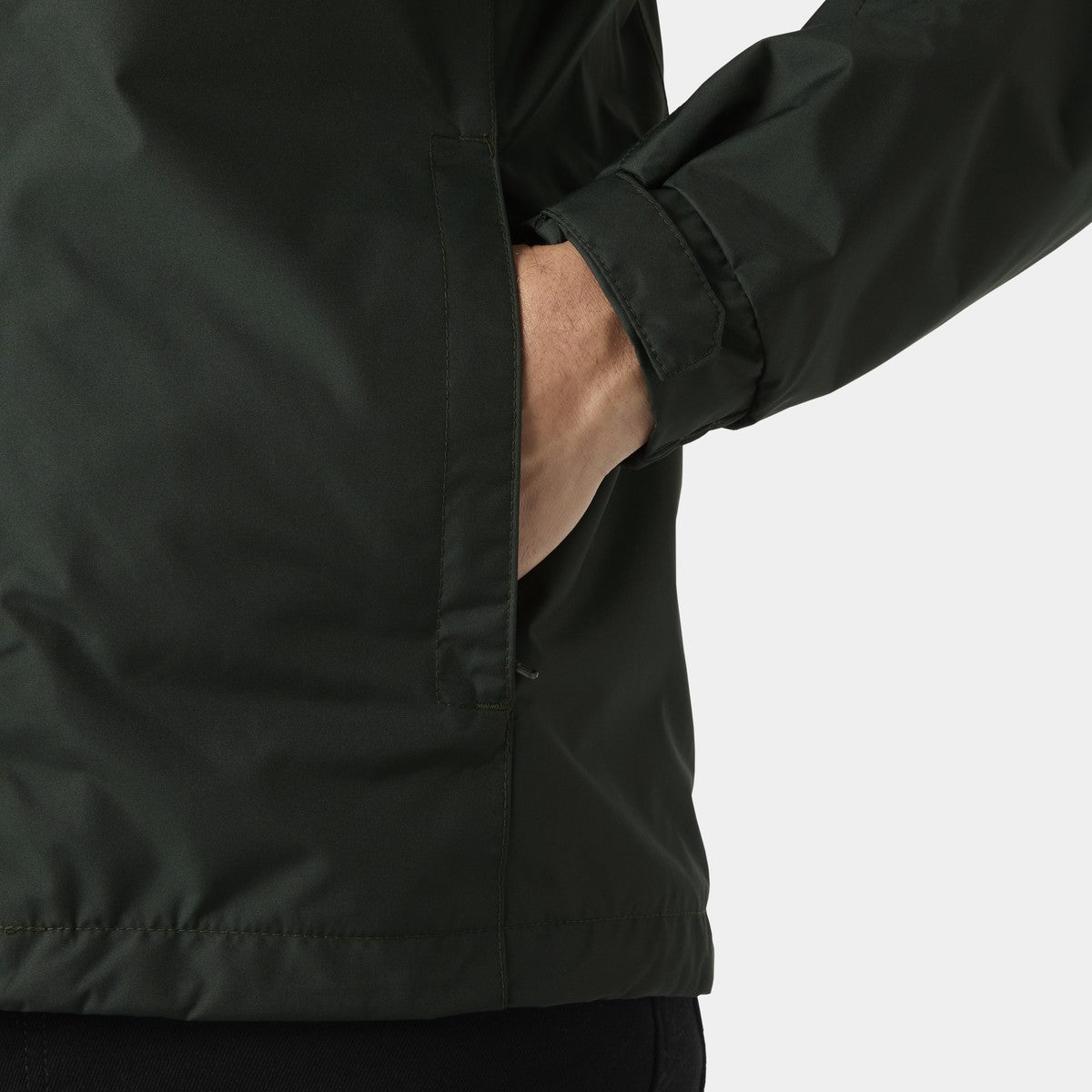 Helly Hansen Dubliner 2-lags regnjakke, herre (Dark Jungle)