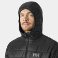 Helly Hansen Lifaloft Hooded Insulator fiberjakke, herre (Black)