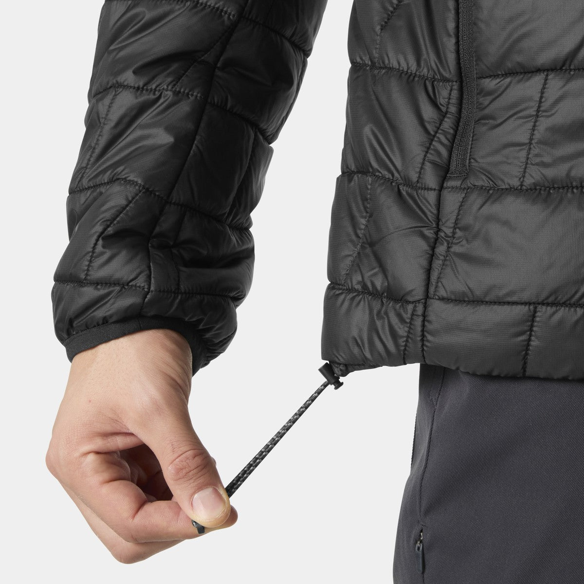 Helly Hansen Lifaloft Hooded Insulator fiberjakke, herre (Black)