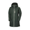 Helly Hansen Long Belfast Winter Regnfrakke, dame (Dark Jungle)