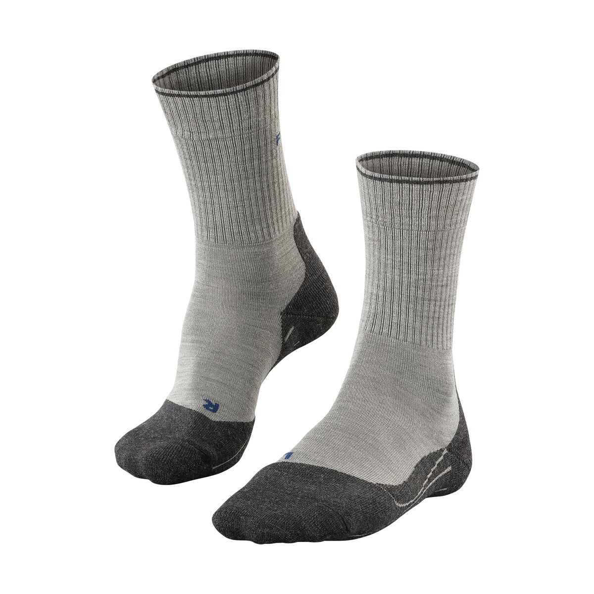 Falke TK2 Explore Wool/Silk vandresokker, dame (Light Grey)