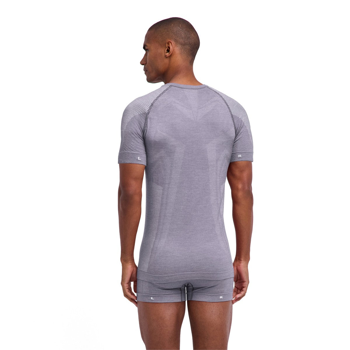 Falke Wool-Tech Light T-shirt, herre (Grey Heather)