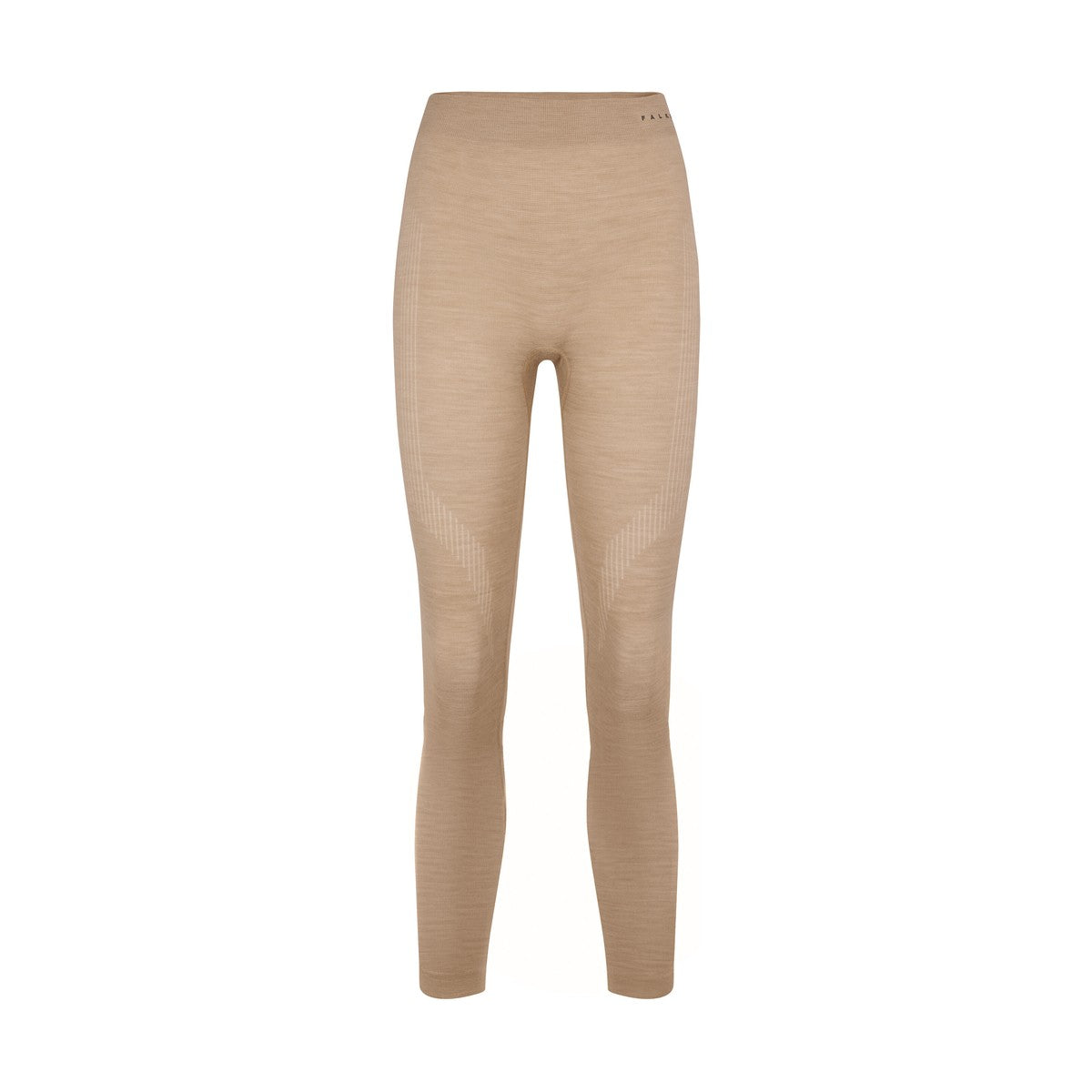 Falke Wool-Tech Long Tights skiundertøj, dame (Straw)