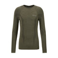 Falke Wool-Tech Long-Sleeve uldundertrøje, herre (Olive)