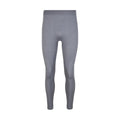 Falke Wool-Tech Long Tights uldundertøj, herre (Grey Heather)