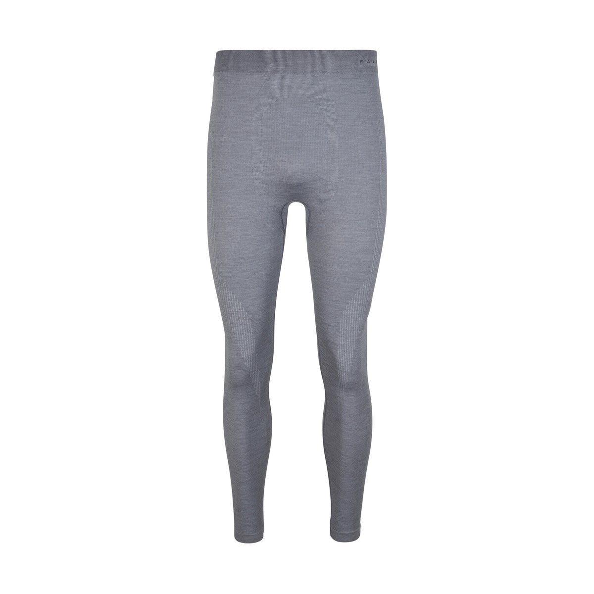 Falke Wool-Tech Long Tights uldundertøj, herre (Grey Heather)