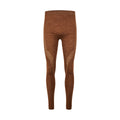 Falke Wool-Tech Long Tights uldundertøj, herre (Chestnut)