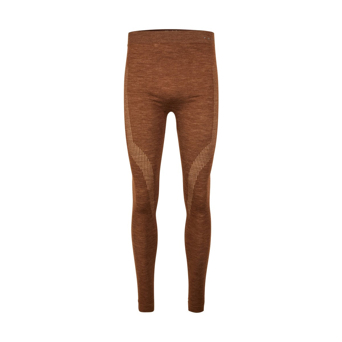 Falke Wool-Tech Long Tights uldundertøj, herre (Chestnut)
