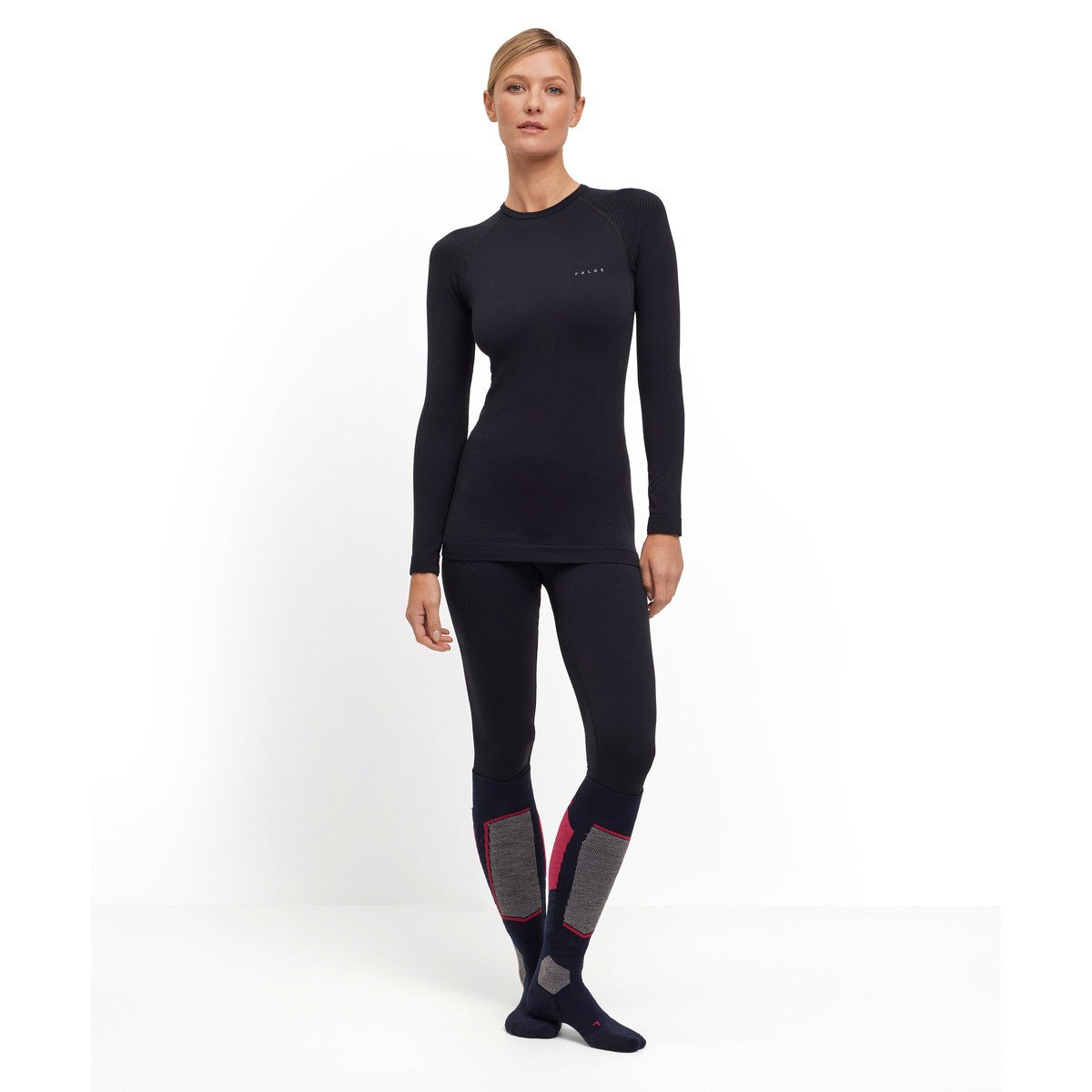 Falke Warm Long-Sleeve Trøje, dame (Black)