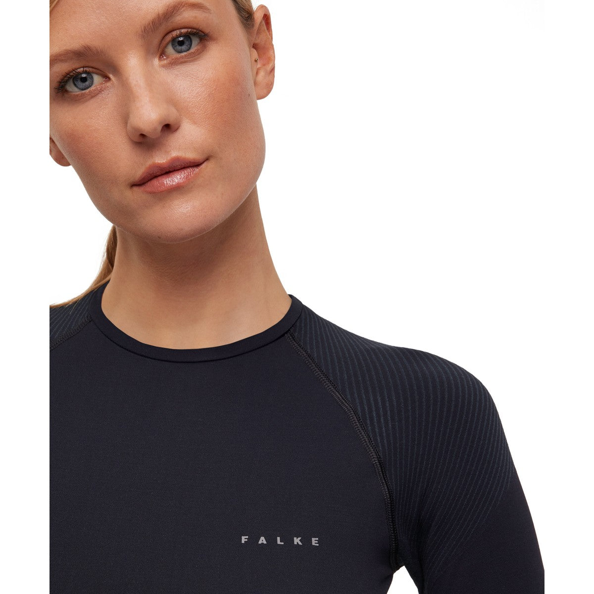 Falke Warm Long-Sleeve Trøje, dame (Black)