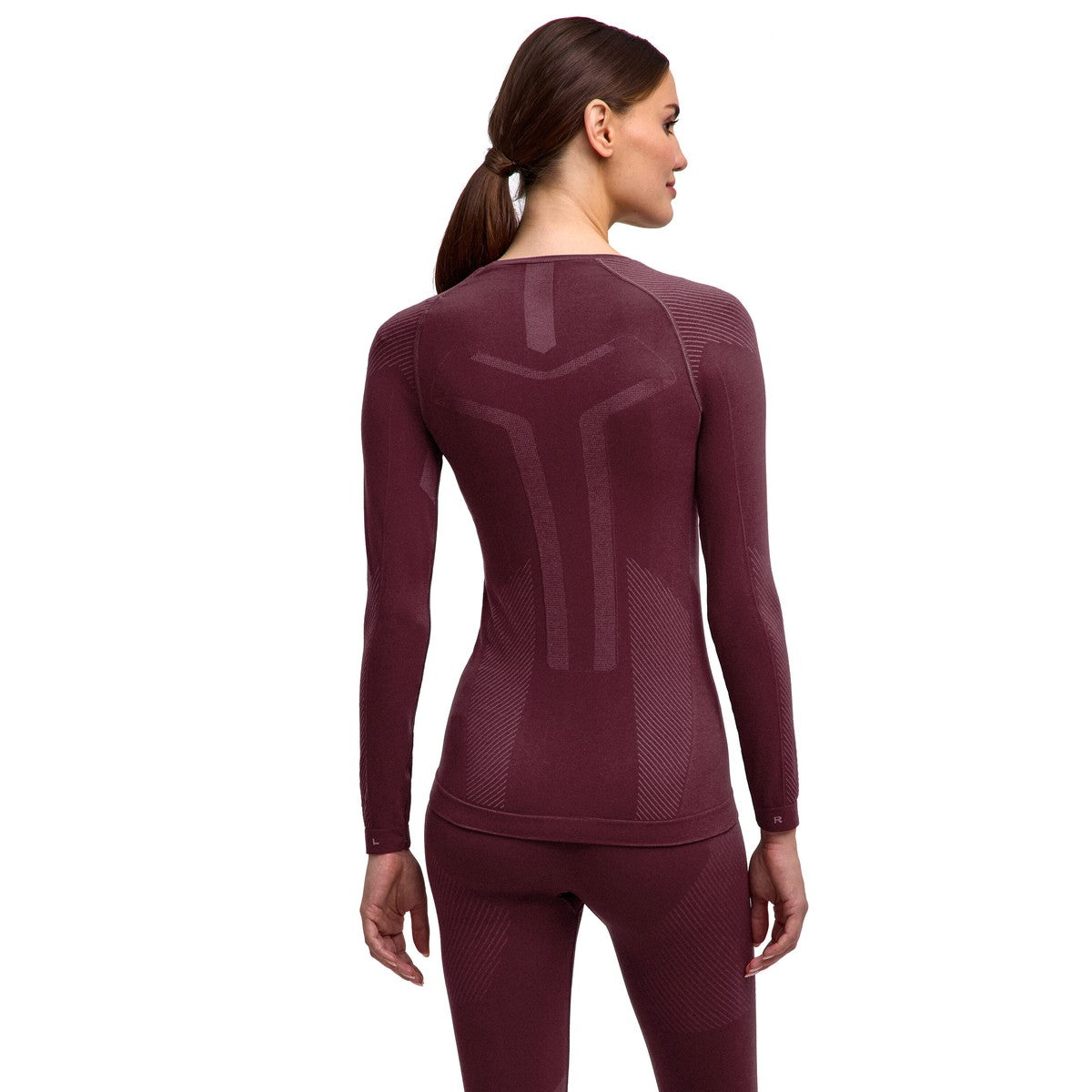 Falke Warm Long-Sleeve Trøje, dame (Mahogany)