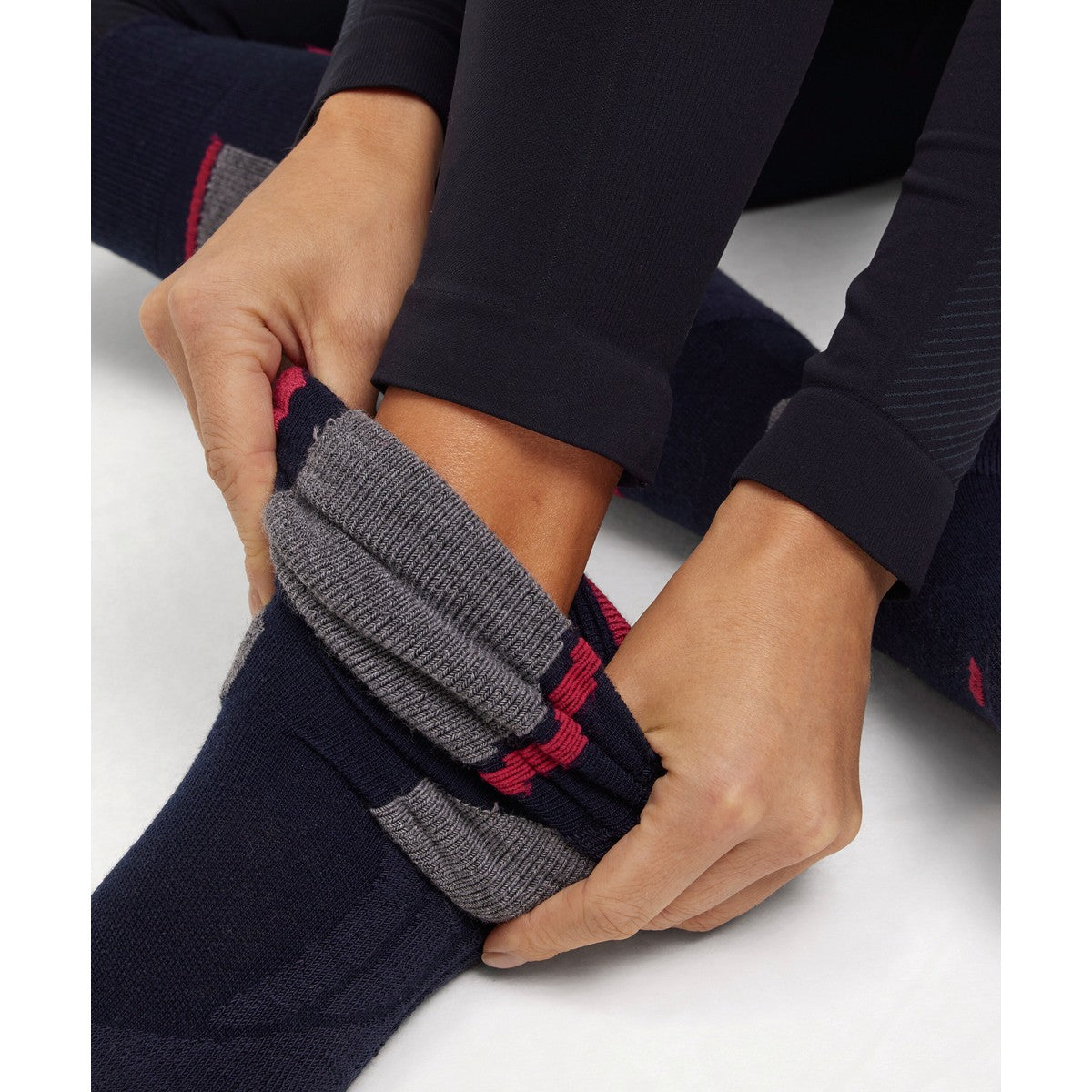 Falke Warm Long Tights skiundertøj, dame (Black)