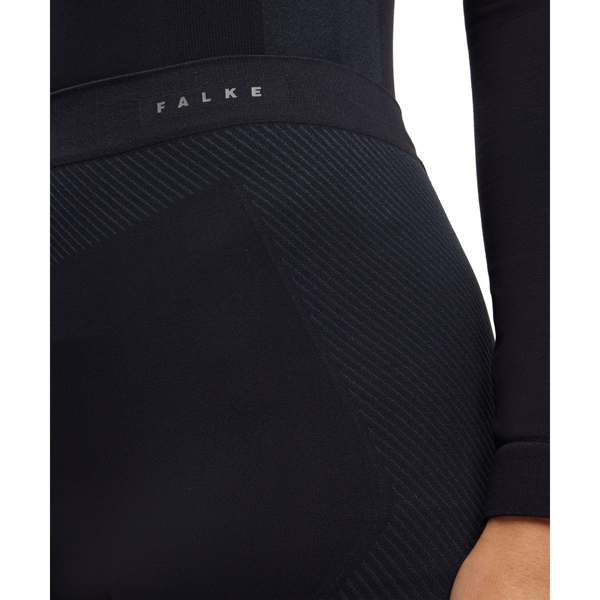 Falke Warm Long Tights skiundertøj, dame (Black)