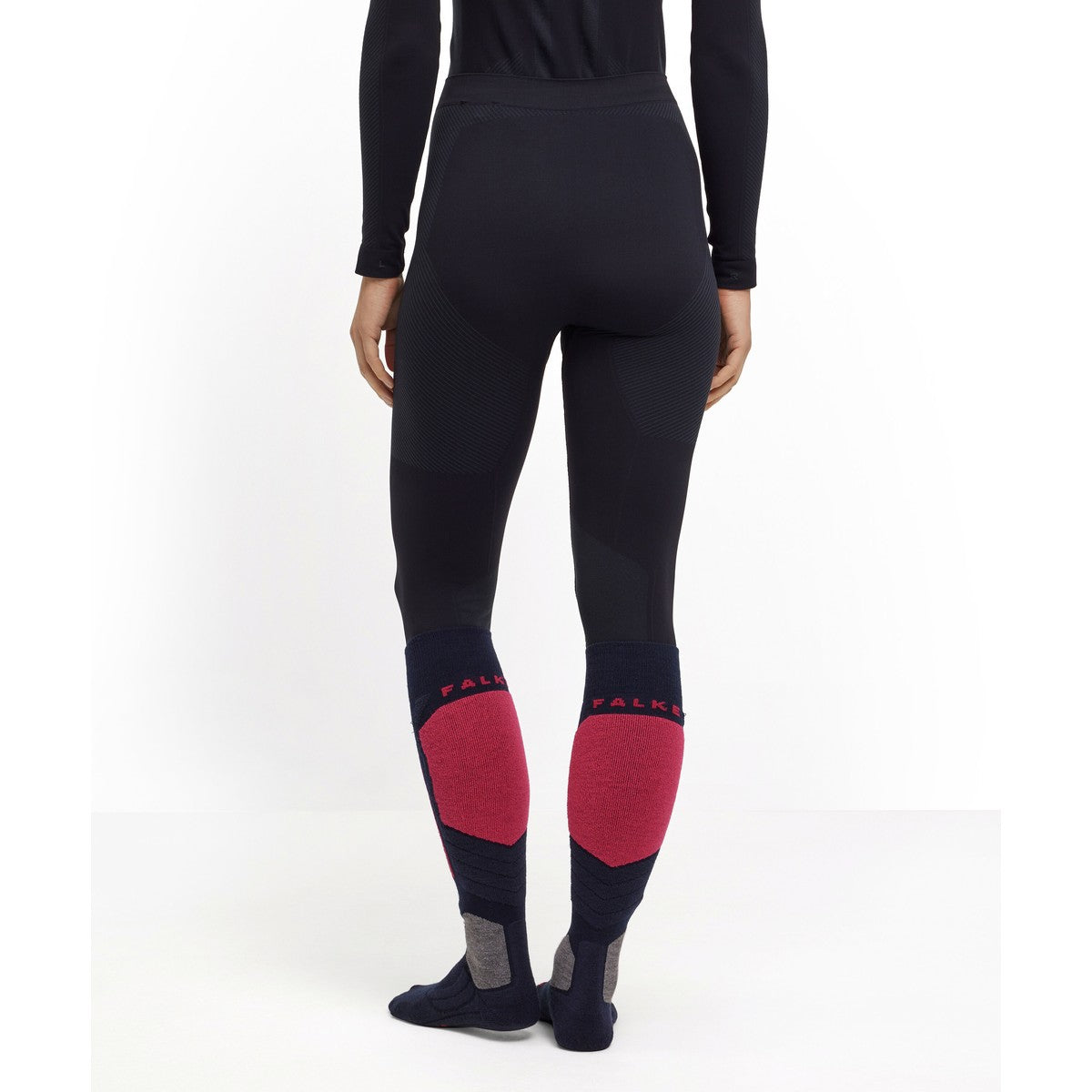 Falke Warm Long Tights skiundertøj, dame (Black)