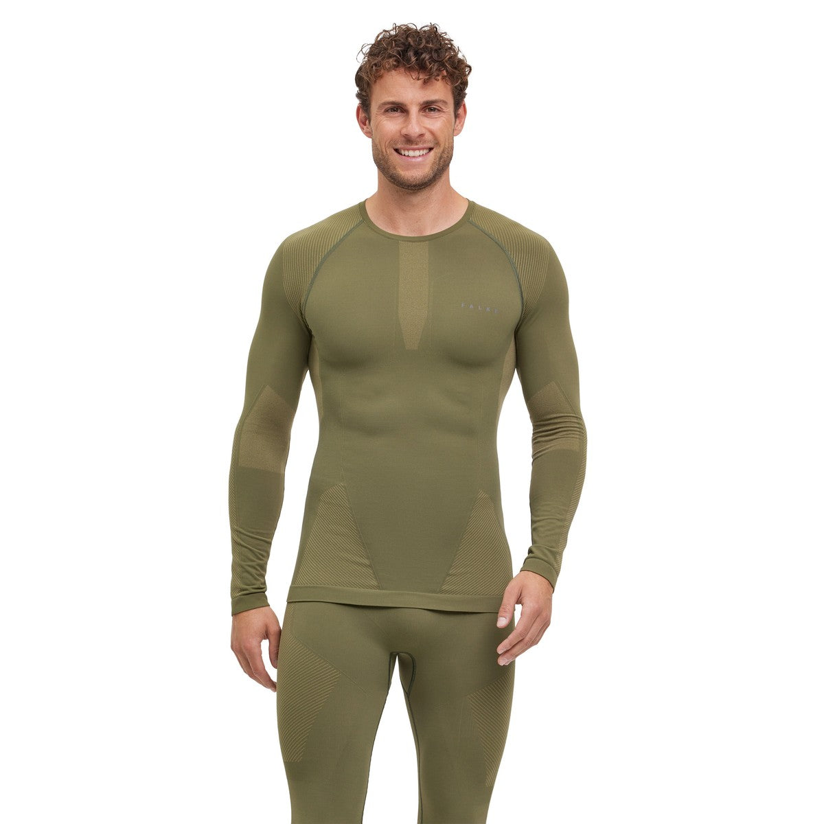 Falke Warm Long-Sleeve Trøje, herre (Herb)