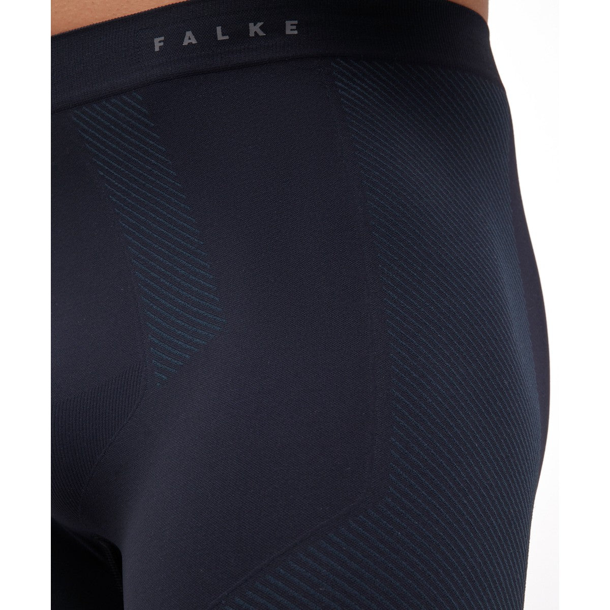 Falke Warm Long Tights lange underbukser, herre (Black)