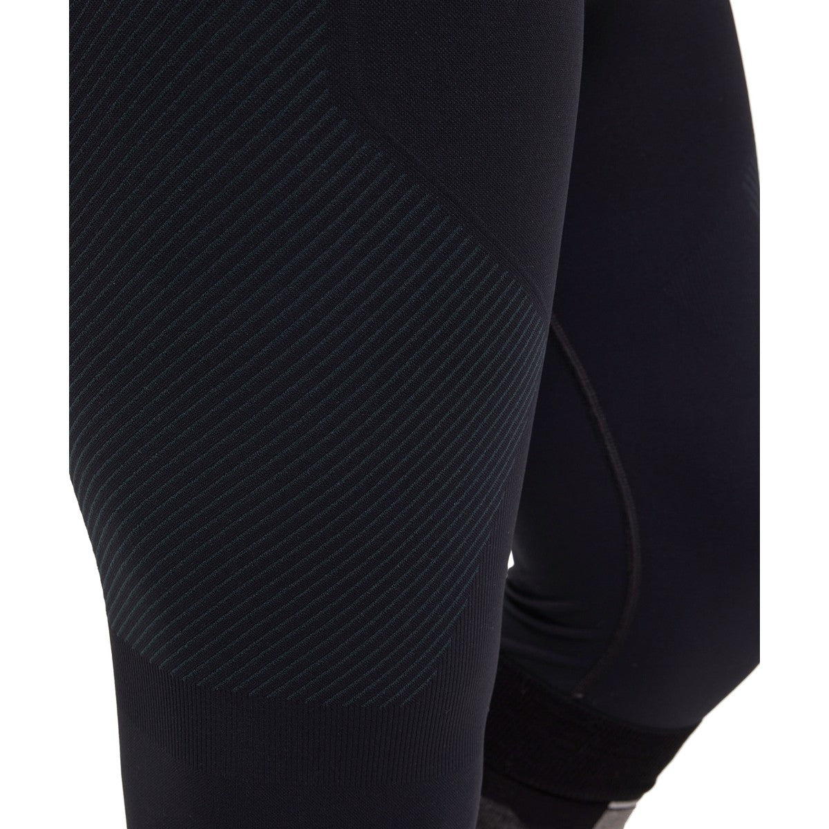 Falke Warm Long Tights lange underbukser, herre (Black)