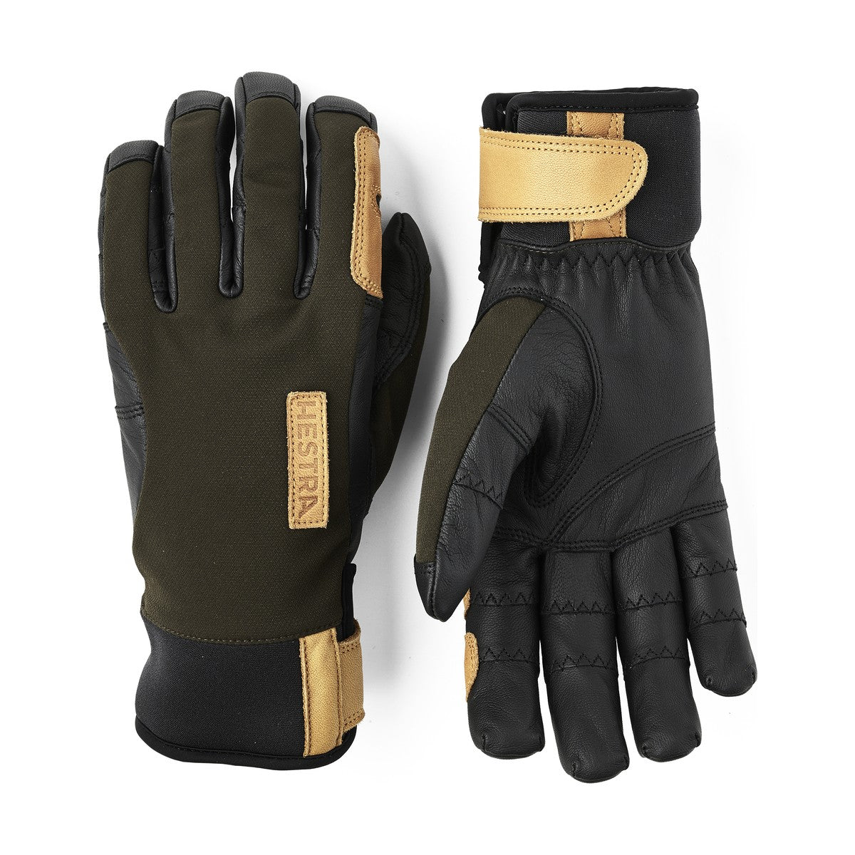 Hestra Ergo Grip Active Wool Terry skihandsker (Dk / Forest)