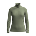 Icebreaker 260 Tech LS Half Zip trøje, dame (Lichen)