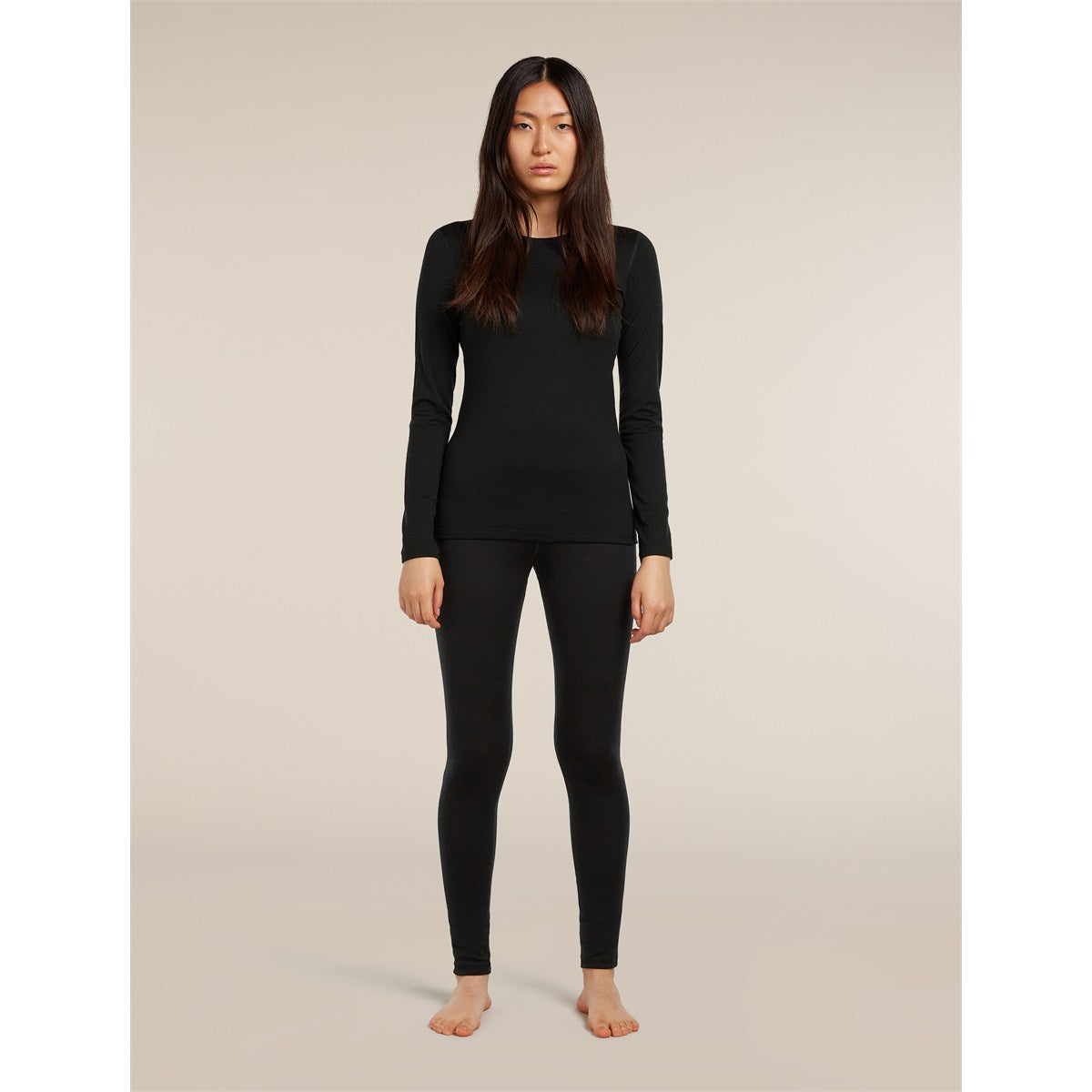 Icebreaker 200 Oasis Leggings, dame (Black)