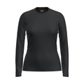 Icebreaker 200 Oasis Crewe langærmet trøje, dame (Black)