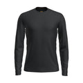 Icebreaker 200 Oasis LS Crewe trøje, herre (Black)
