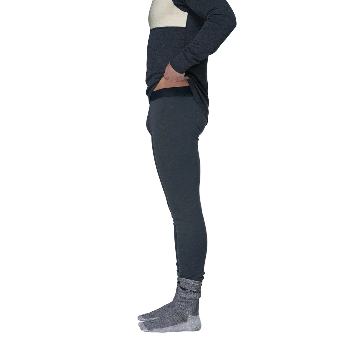 Devold Exp. Silk Pants uldunderbukser, herre (Ink)