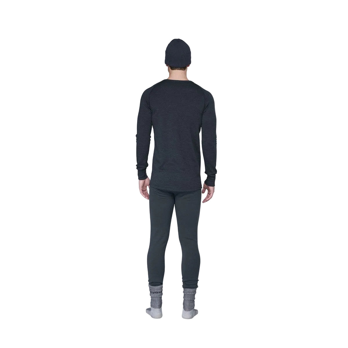 Devold Exp. Silk Crew uldundertrøje, herre (Ink/Offwhite)