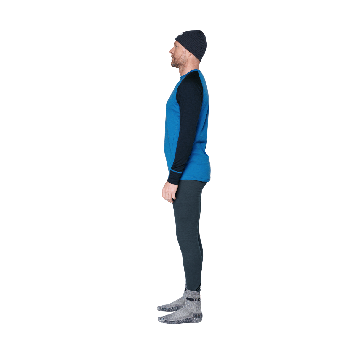 Devold Duo Active Crew uldundertrøje, herre (Blue / Ink)