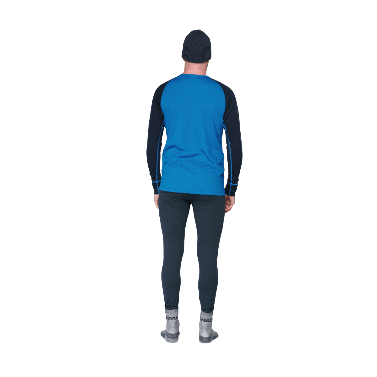 Devold Duo Active Crew uldundertrøje, herre (Blue / Ink)