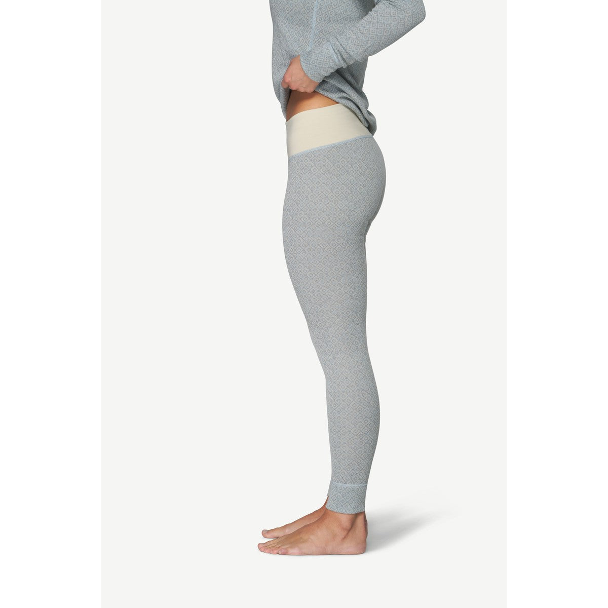 Devold Signature Silk 230 Longs lange underbukser, dame (Dawn)