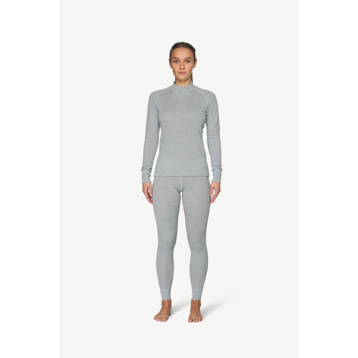 Devold Signature Silk 230 Crew uldundertrøje, dame (Dawn)
