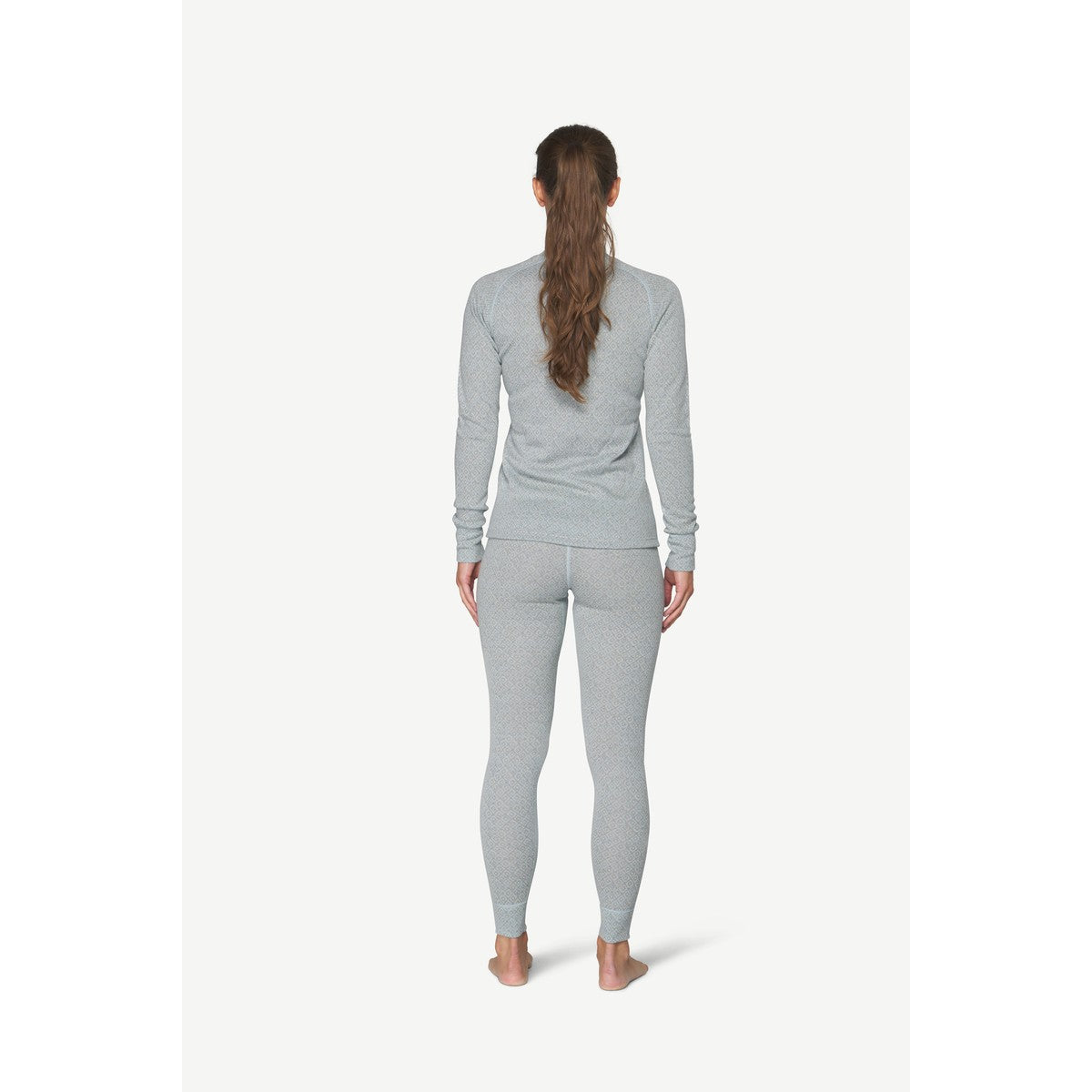 Devold Signature Silk 230 Crew uldundertrøje, dame (Dawn)