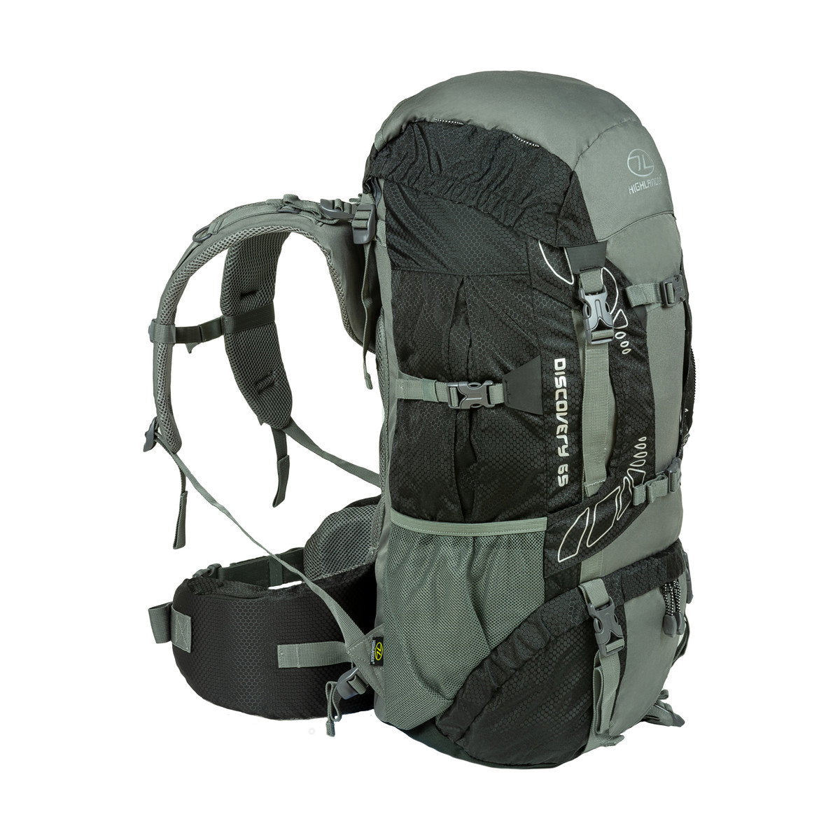 Highlander Discovery rygsæk 65 L (Black)