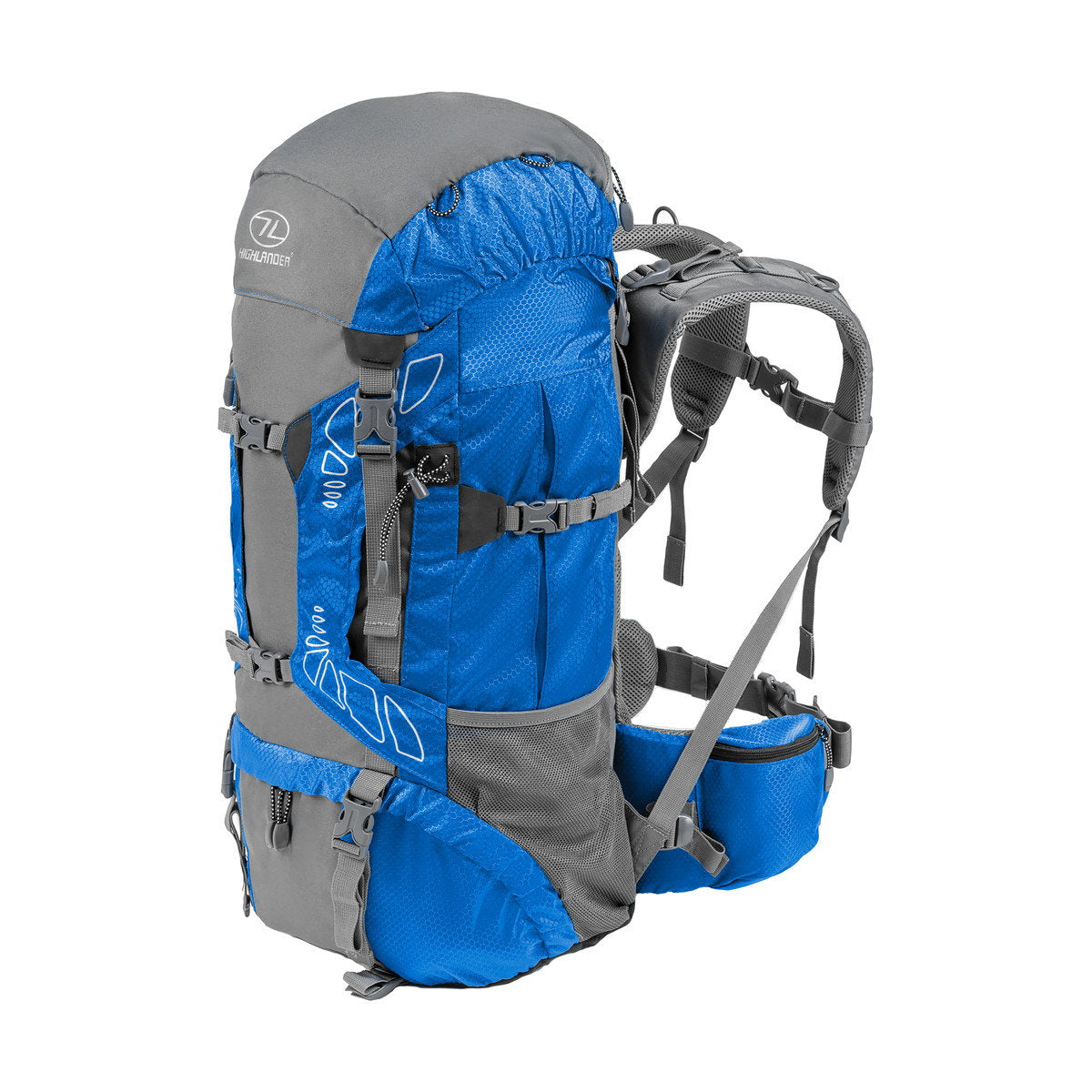 Highlander Discovery trekkingrygsæk 65 L (Blue)