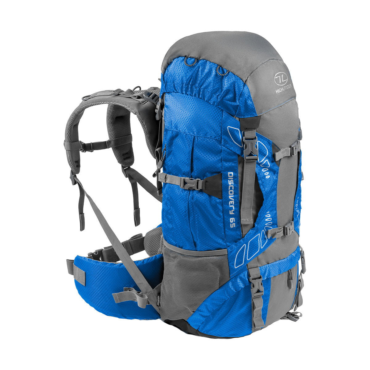 Highlander Discovery trekkingrygsæk 65 L (Blue)