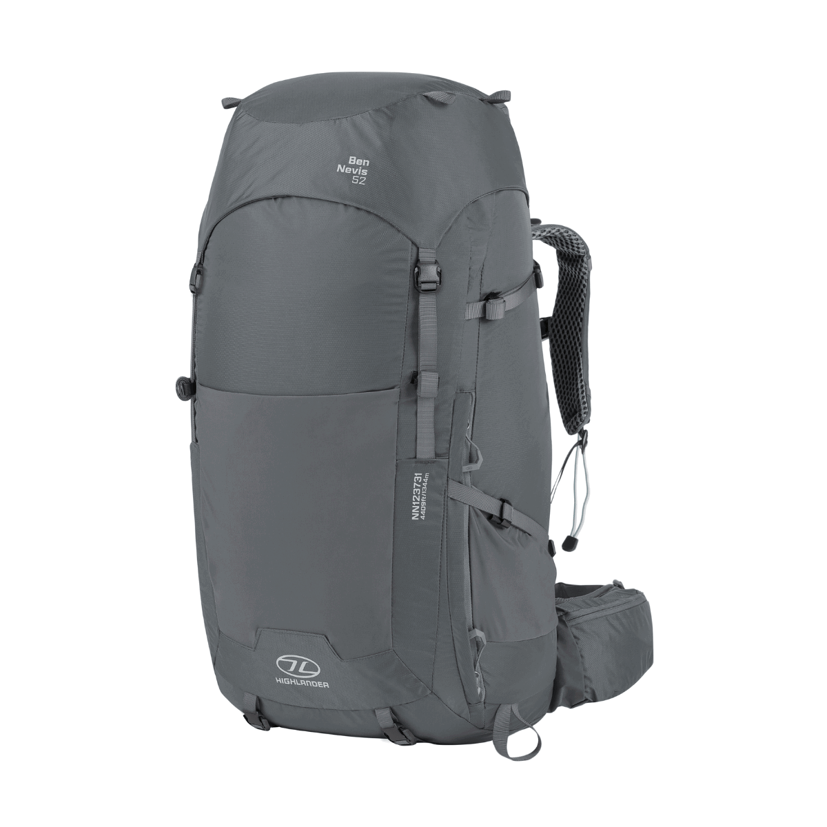 Highlander BEN NEVIS rygsæk 52 L, dame (Grey)