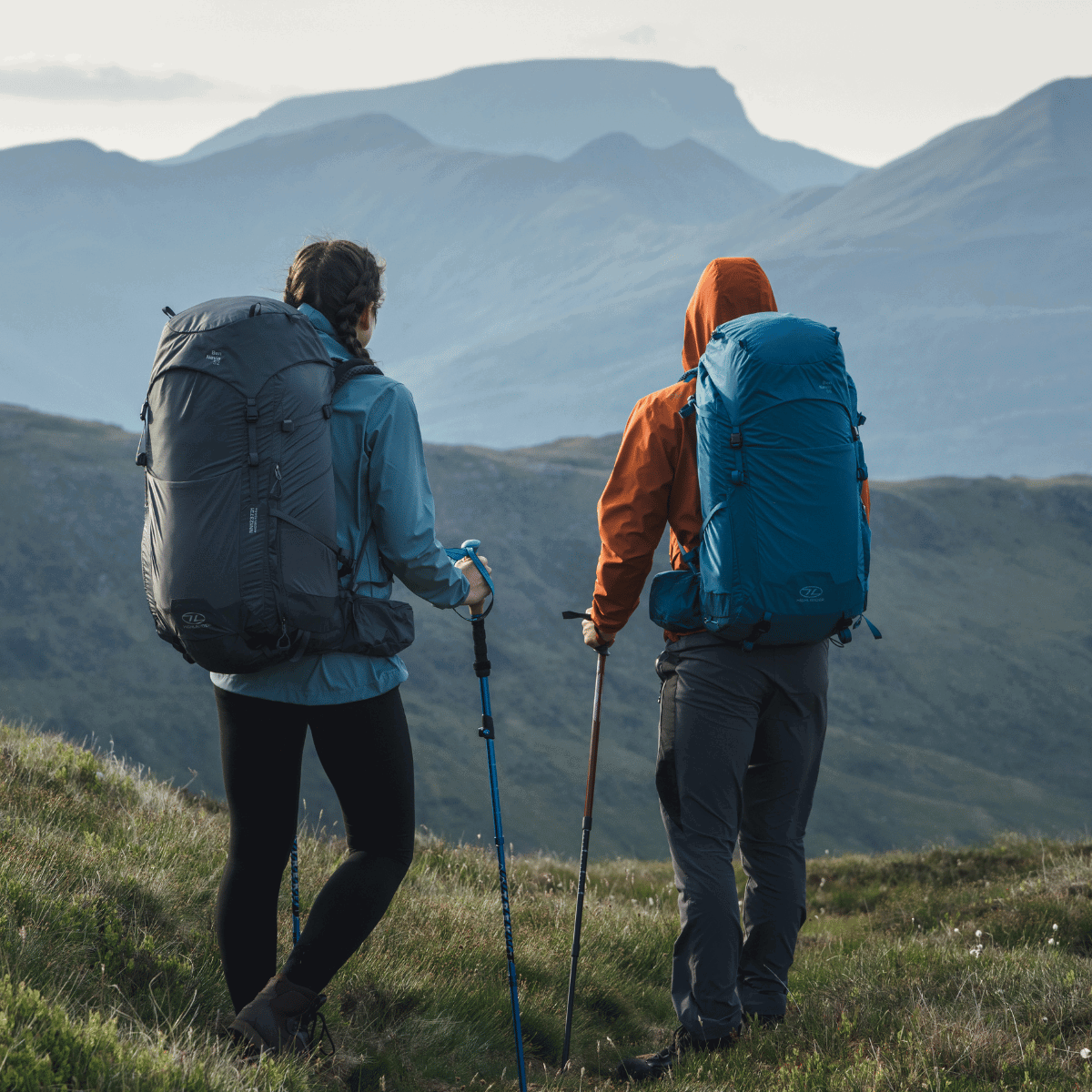 Highlander BEN NEVIS rygsæk 65 L, herre (Grey)