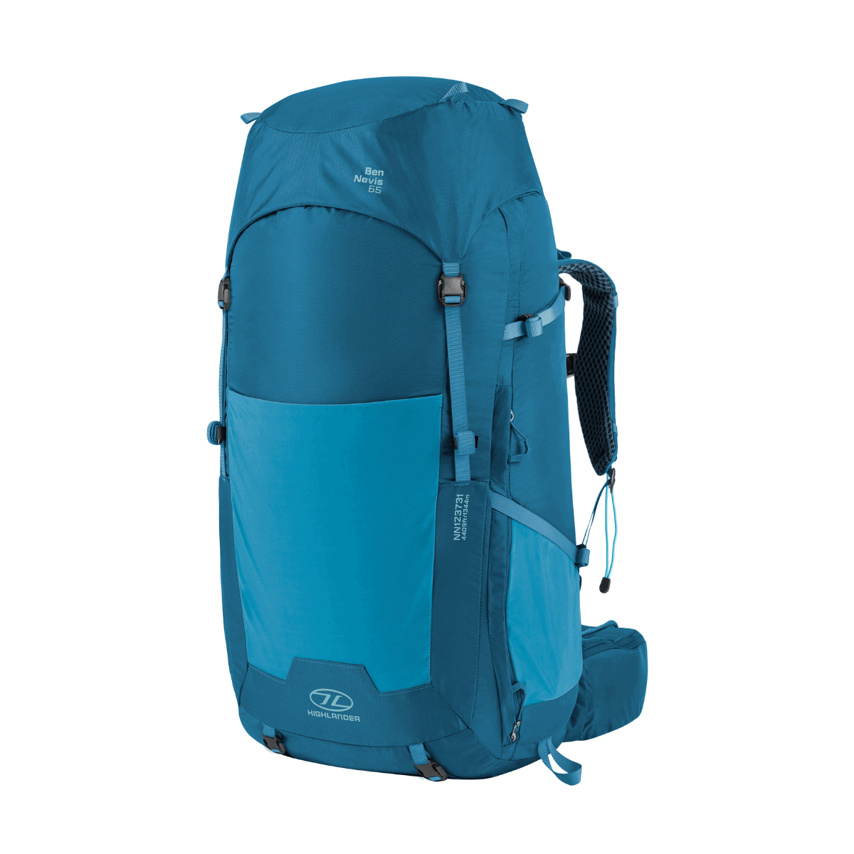 Highlander Ben Nevis rygsæk 65 L, herre (Petrol)