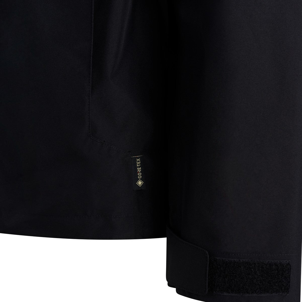 Ajungilak Melfjord Hooded GORE-TEX Jacket 2L regnjakke, herre (Black)