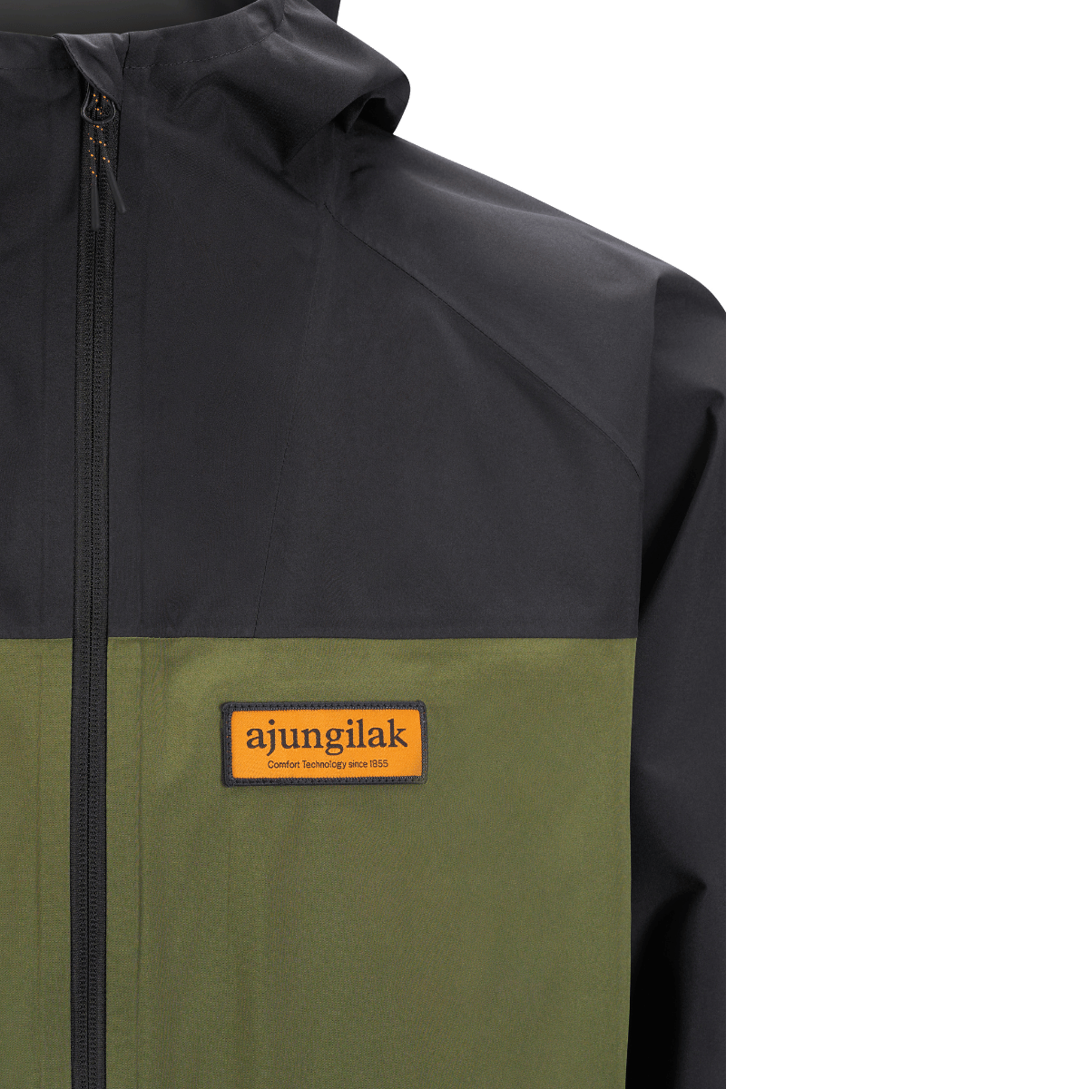 Ajungilak Tysfjord Hoo GORE-TEX Jacket 3L  skaljakke , dame (Nordic Olive/Black)