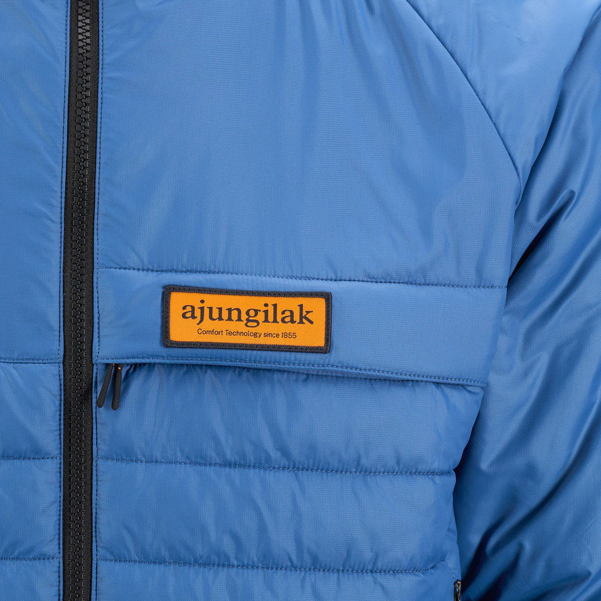 Ajungilak Hooded In jakke, herre (Fjord Blue)