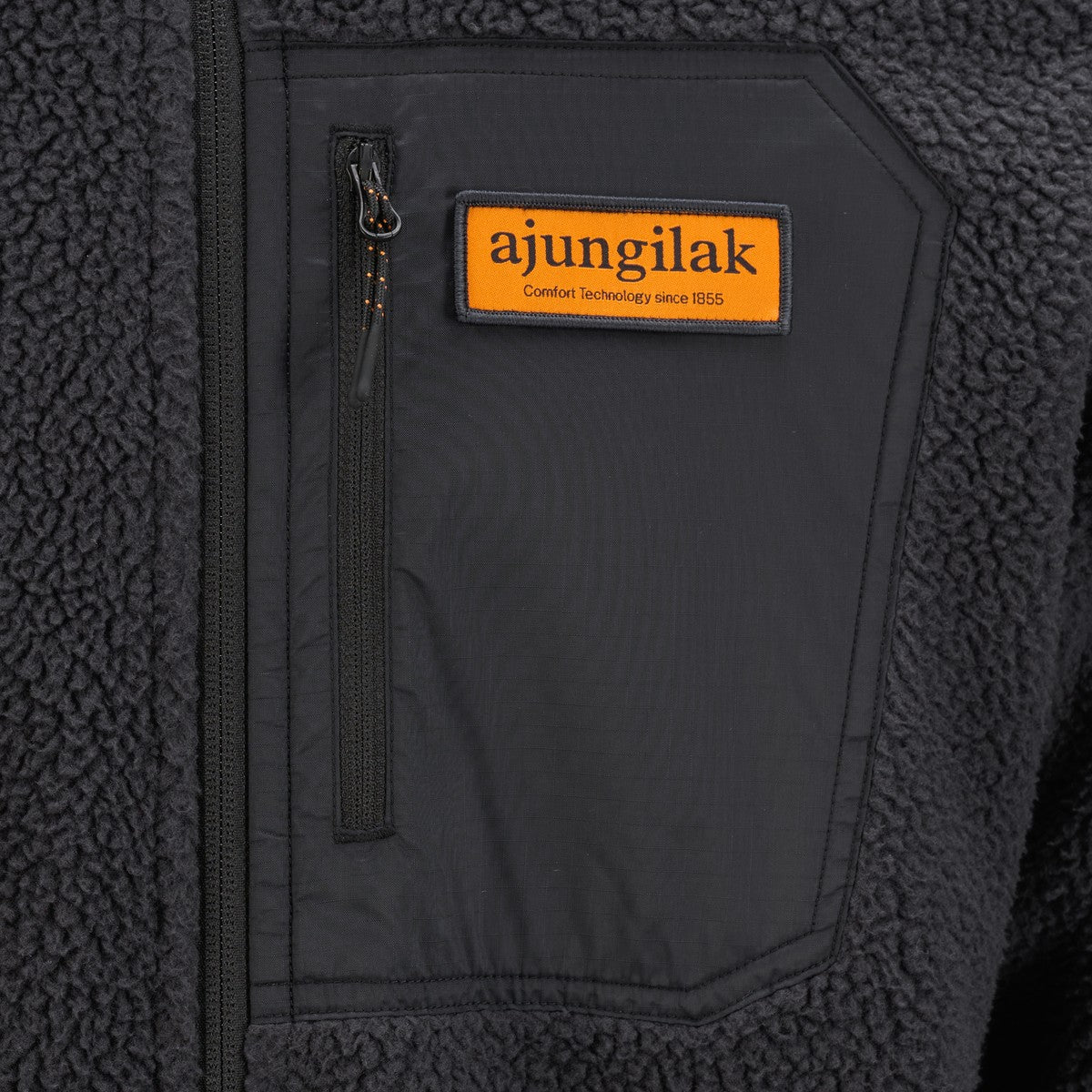 Ajungilak M Forfjord ML Fleece Jacket, Black